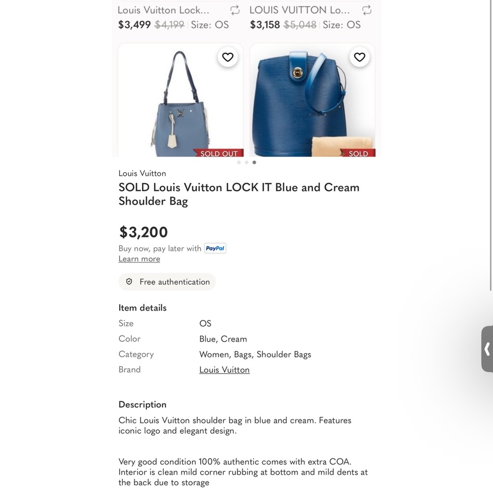 Louis Vuitton Lockme Bucket Bag - Picture 16 of 16